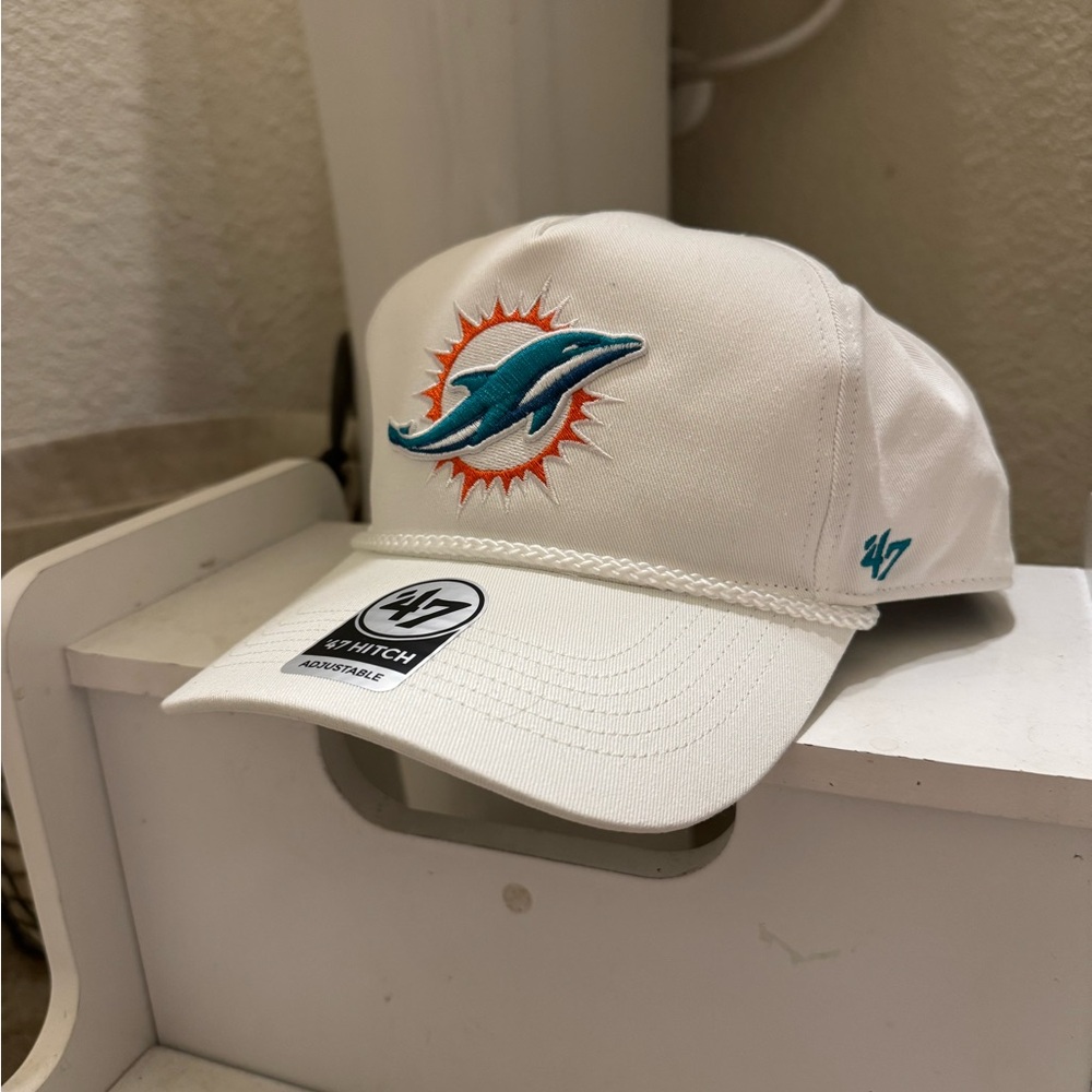 Miami Dolphins 47 Brand Hitch Rope Hat